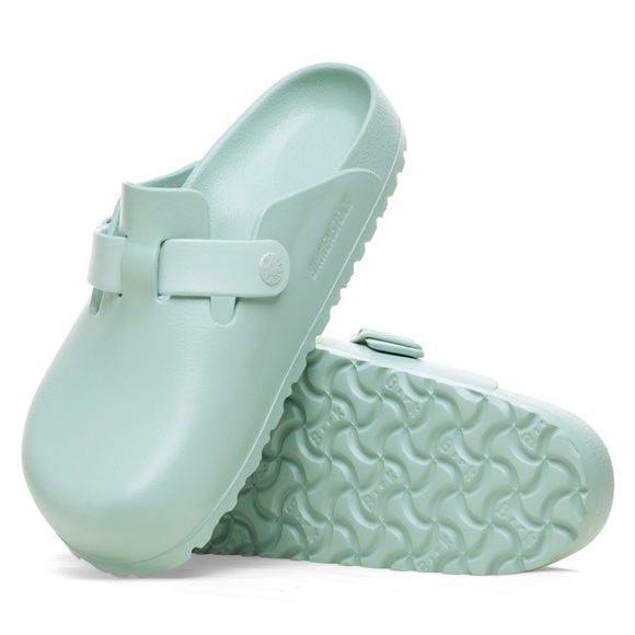 Birkenstock Boston EVA Clogs-Slides. Size W8 M6 EU39. Surf Green/Mint. NWT! - Picture 2 of 15
